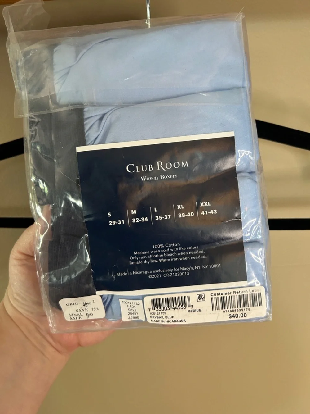 Club Room Boxers - 8 Piece Lot size medium